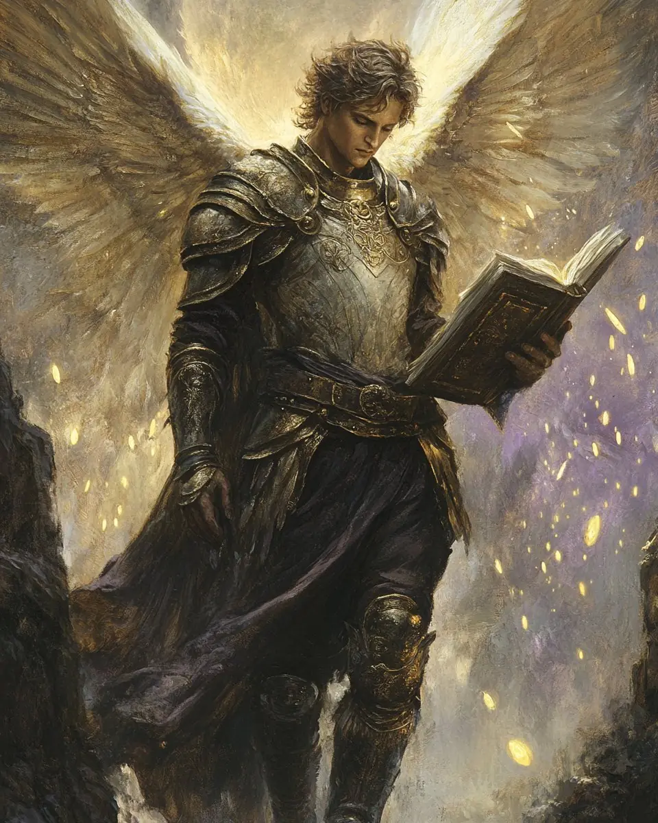 Arcángel Azrael guía compasivo de almas